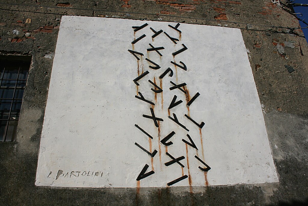 Artwork First as a letter